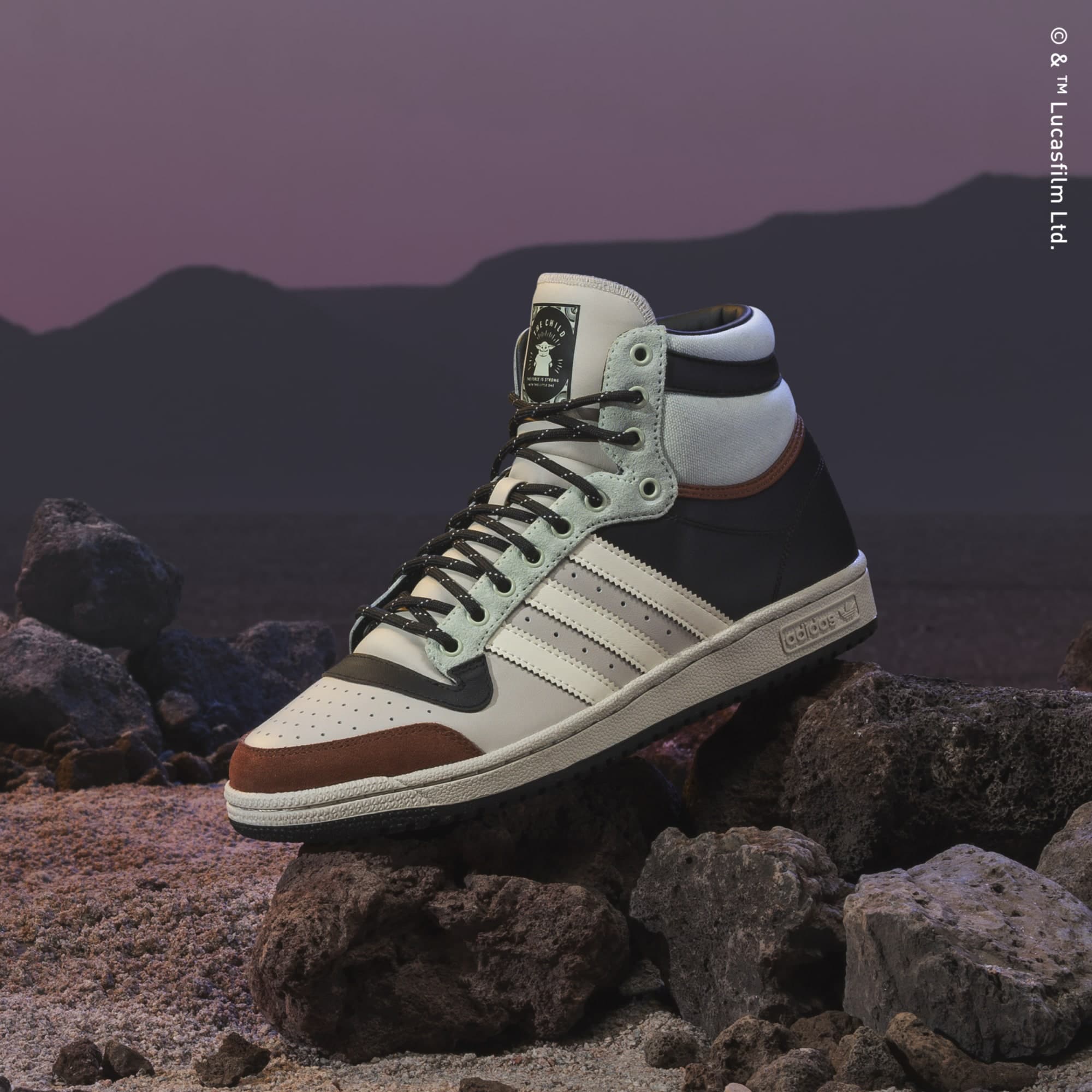 Star Wars x adidas Top Ten Hi The Child GZ2739 Grailify